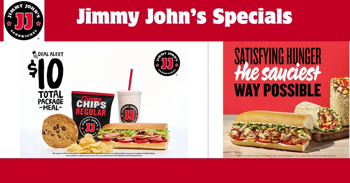 Jimmy John’s Specials