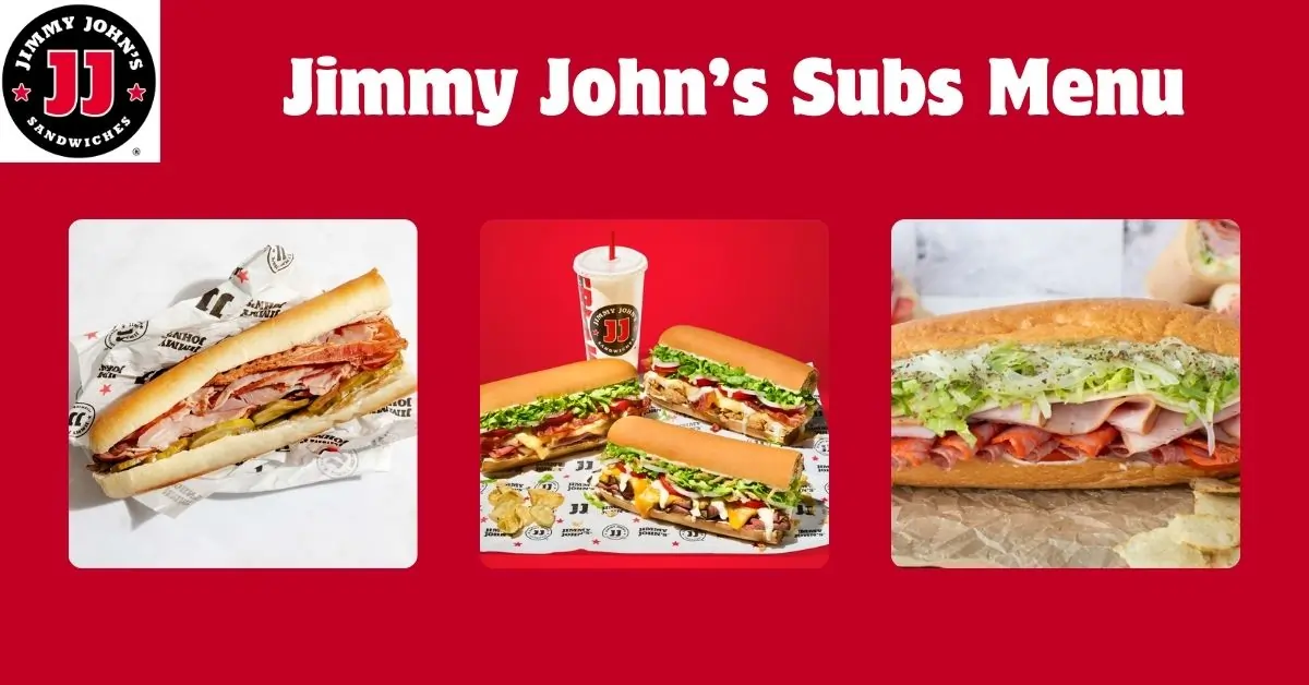 Jimmy John’s Subs Menu