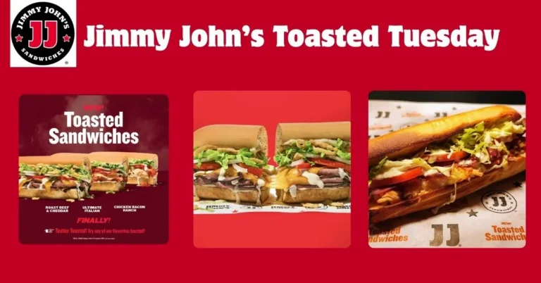 Free Jimmy John’s Toasted Tuesday
