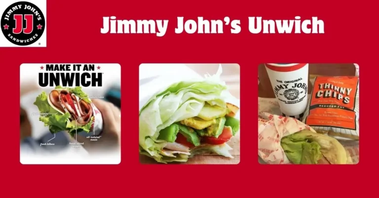 Jimmy John’s Unwich Menu