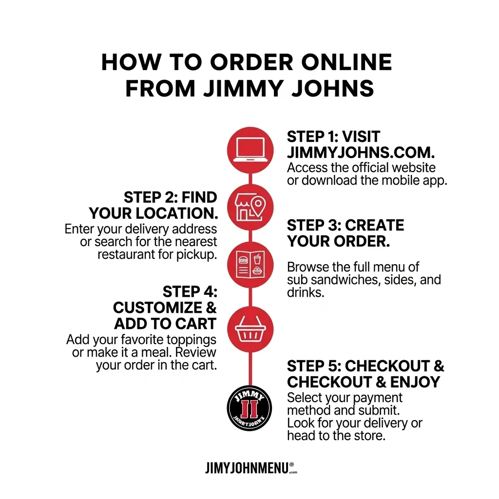 How to order Jimmy Johns Online