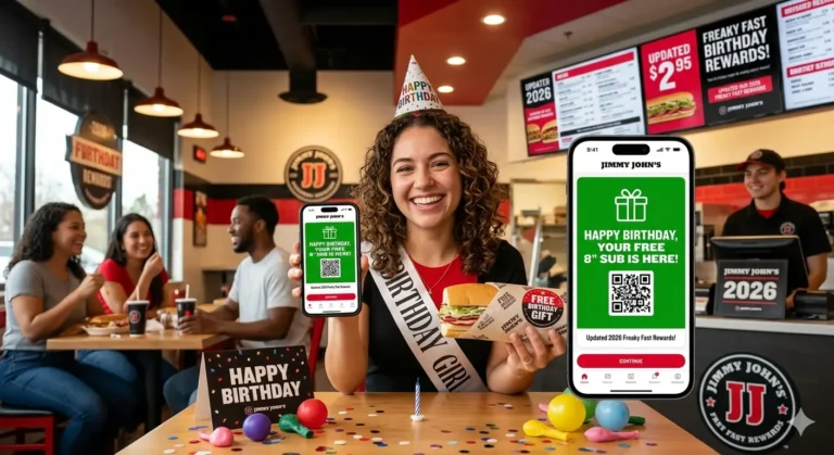 Jimmy John’s Birthday Reward