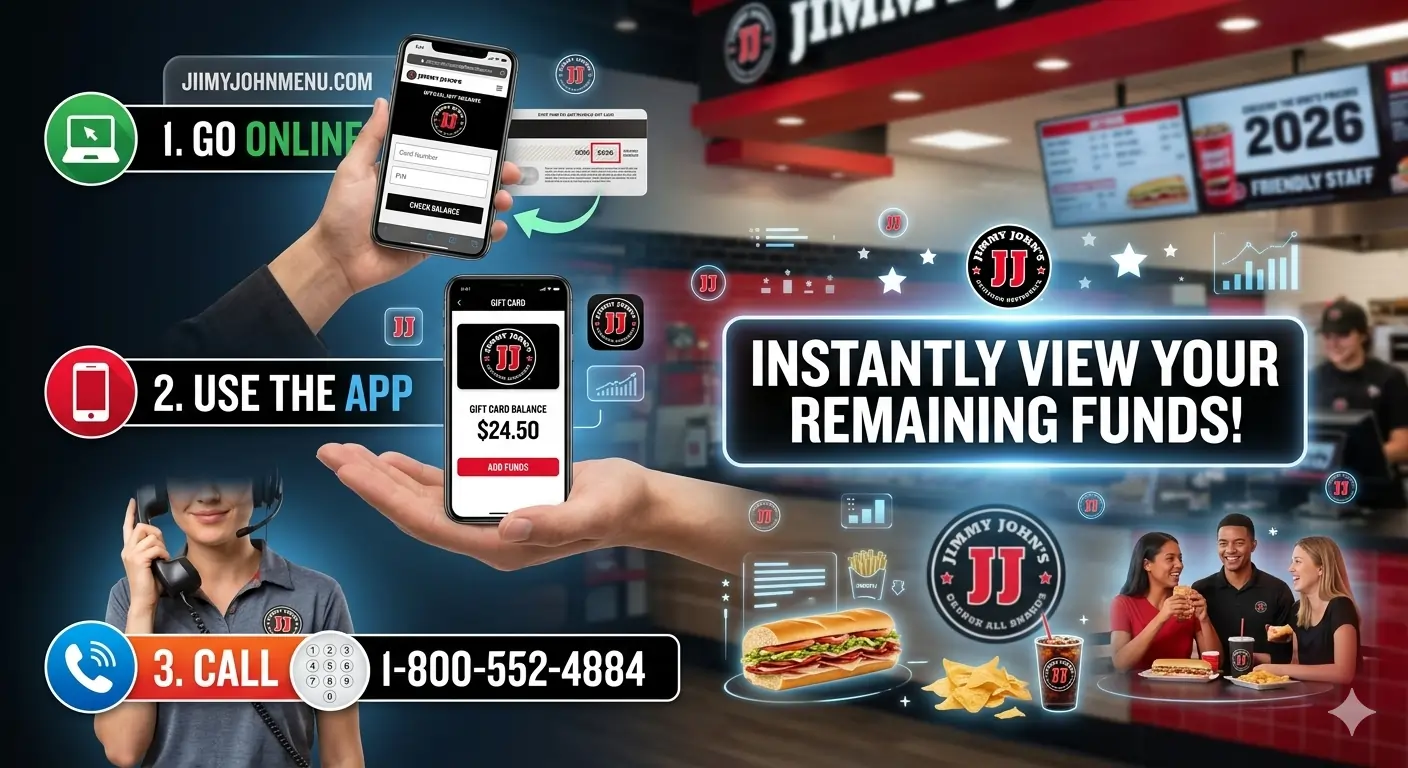 How to Check Your Jimmy John’s Gift Card Balance