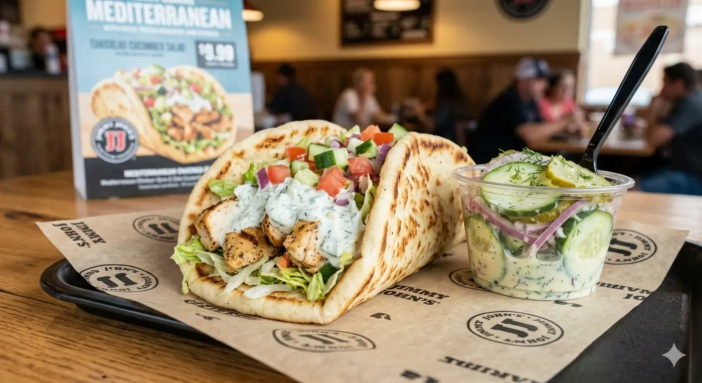 Jimmy John's Mediterranean Menu